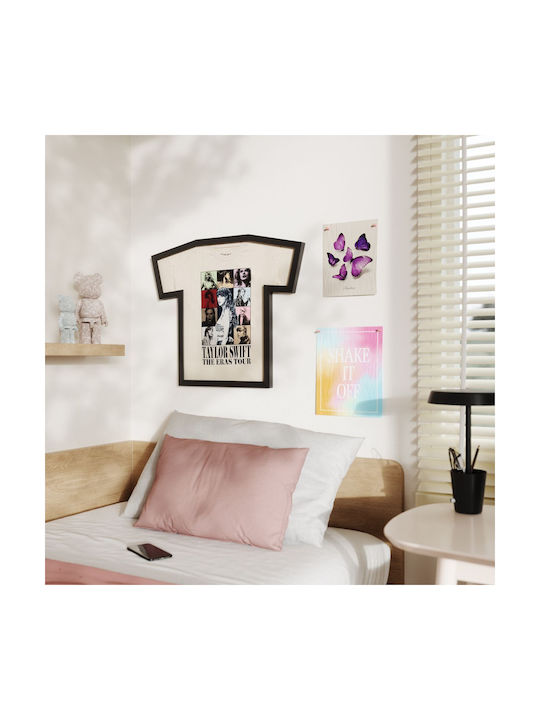 Umbra T-frame Wall Photo Frame Plastic with Black Frame
