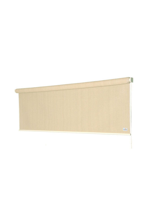 Showood Beschattungsrollo Stoff in Ecru Farbe L240xH296cm