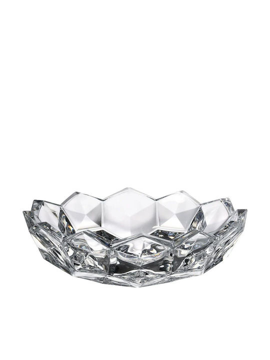 Bohemia Lunar Fruit Bowl Glass White 33x33cm