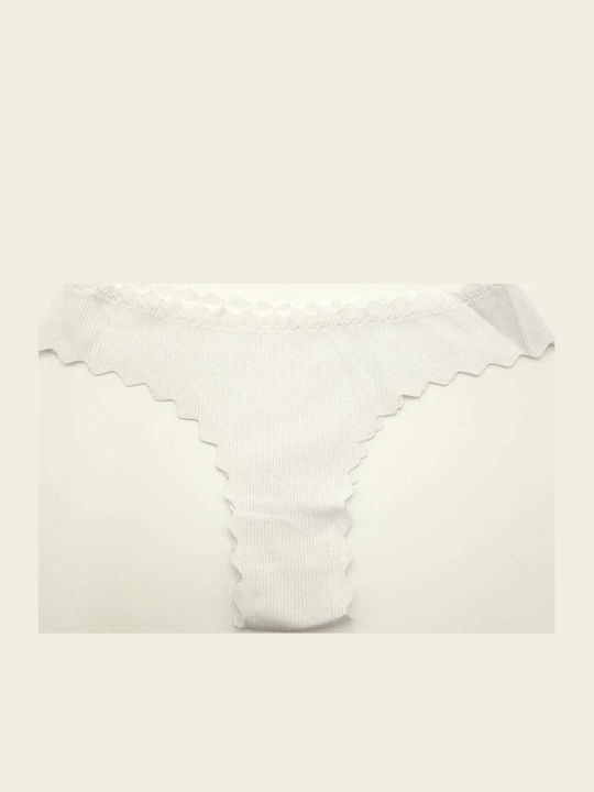 Cotton Women's Brazil Seamless White