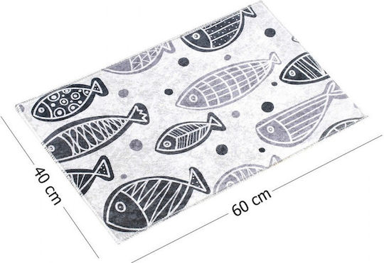Lenjerii Deosebite Πατάκι Μπάνιου Fish Djt 40x60εκ.