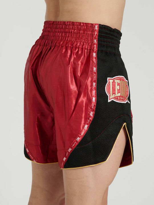 Leone 1947 Men's Boxing Shorts Kick-Thai Boxing Red