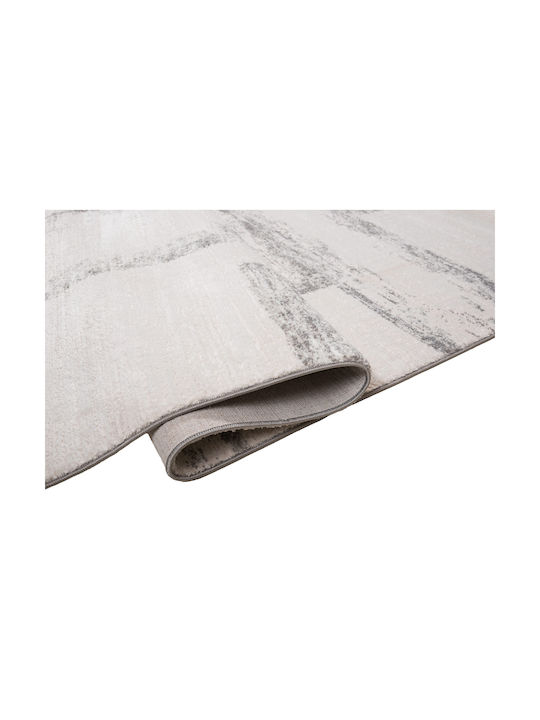 Klonaras Modern Bedroom Rugs Set Cream L. Grey 2004861 3pcs
