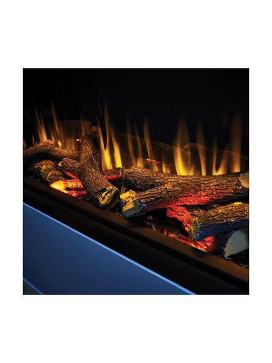 Charlton & Jenrick Irange Wall Mounted Electric Fireplace 1500W Black