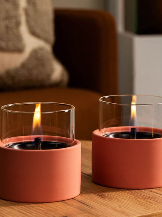 Tenderflame Focar Interior din metal Portocaliu