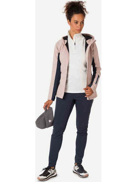 Rossignol RLLWJ06_337 Γυναικείο Μπουφάν Soft Shell για Σκι & Snowboard Ροζ