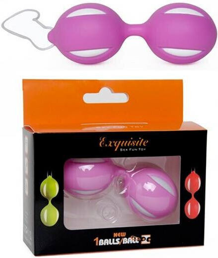 Μπάλες Kegel Σιλικόνης Ενδυνάμωση – Ροζ