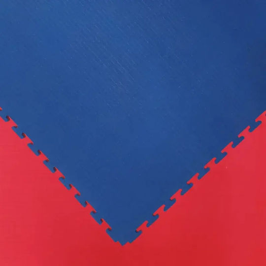 Olympus Sport Gym Equipment Flooring Double Sided Red/Blue 100x100x2cm 1 Piece