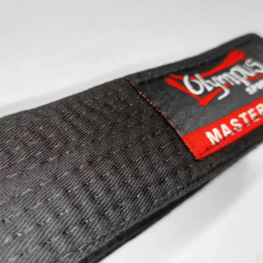 Olympus Sport Master Gürtel für Kampfkünste Schwarzer