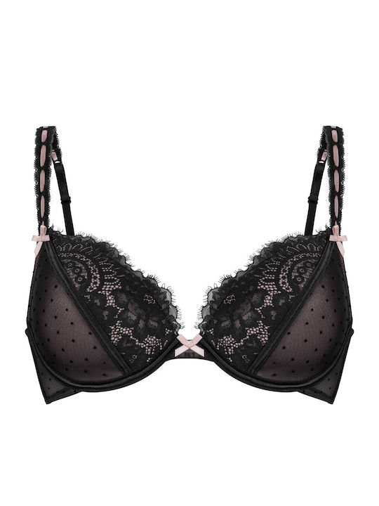 Black Bras with Underwire