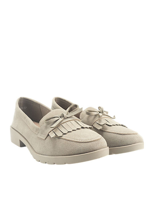 Γυναικεία Loafers σε Καφέ Χρώμα