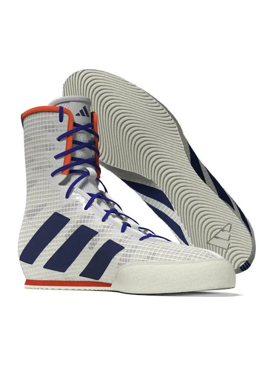 adidas Box Hog 4 Boxing Shoes White