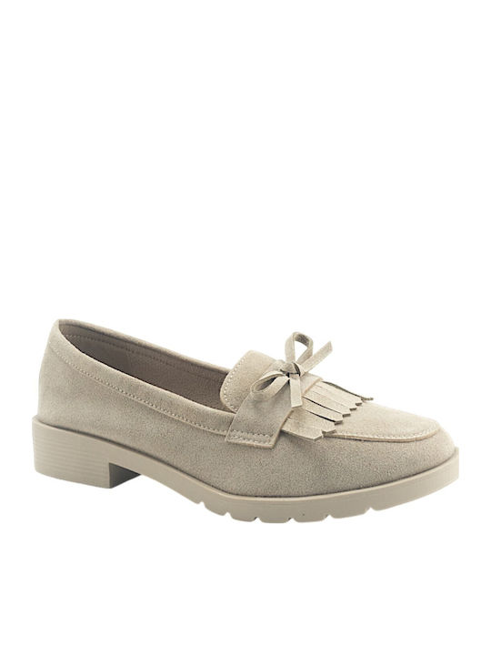 Γυναικεία Loafers σε Καφέ Χρώμα