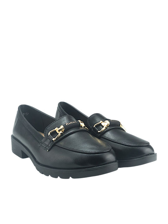 Γυναικεία Loafers σε Μαύρο Χρώμα