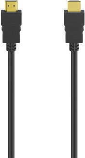 Hama High-speed Hdmi Cable 4k Plug To Plug Ethernet 1.5 M Gold-plated