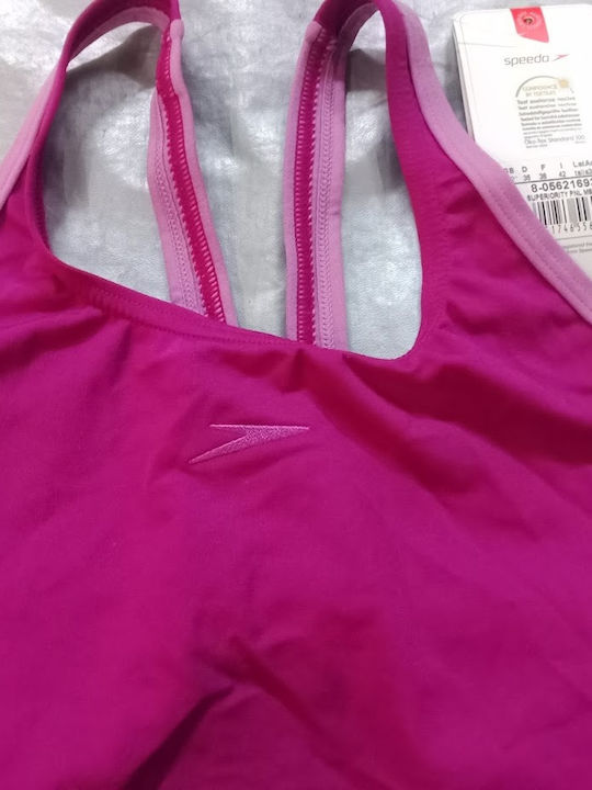 Superiority Activewear Swimsuit Fuchsia