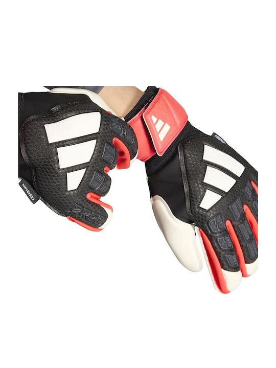 adidas Predator Match Fingersave Γάντια Τερματοφύλακα Παιδικά Μαύρα