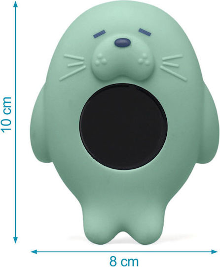Kiokids Digital Bath Thermometer Seal Green