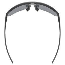 Uvex Cycling Glasses with Black Frame and Mirror Lenses