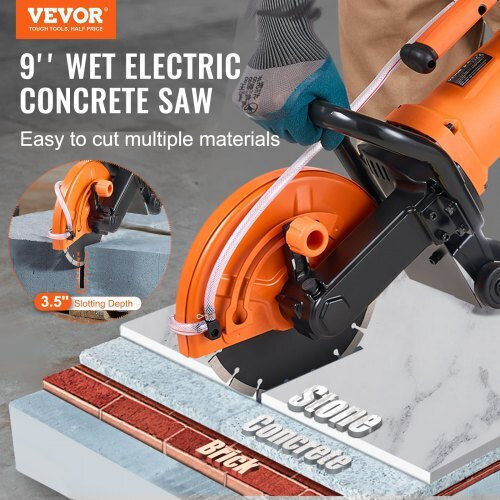 Vevor Electric Cut Off Saw for Building Materials with 5800rpm Speed 1.8kW