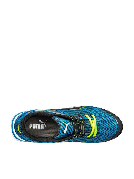 PUMA Blaze Knit Αδιάβροχο Παπούτσι Εργασίας Μπλε S1PS με Πιστοποίηση HRO, (M),SR