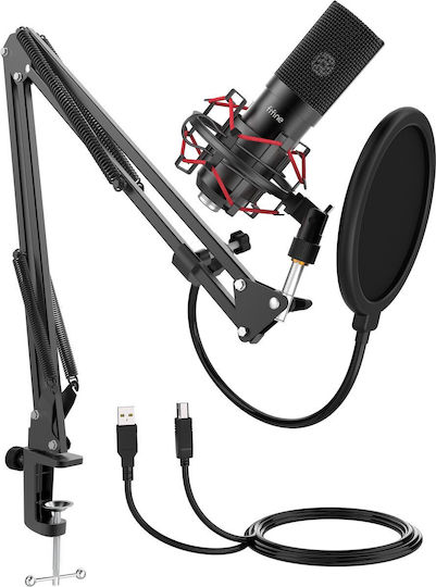 Fifine T732 Σετ Δυναμικό Μικρόφωνο USB Shock Mounted για Φωνητικά