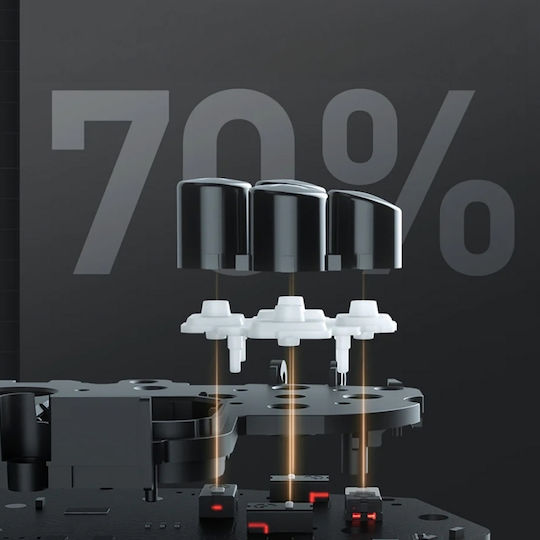 Machenike G5Pro Premium Edition With Charging Station Ασύρματο Gamepad για Android / PC / Switch / iOS Μαύρο