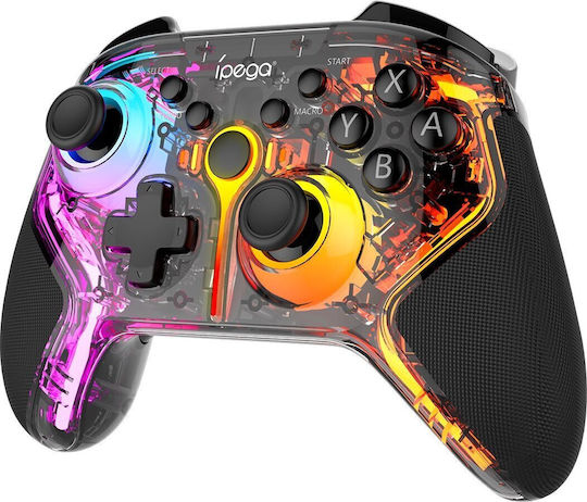iPega 9666TH Ασύρματο Gamepad για Android / PC / PS3 / PS4 / Switch / iOS Μαύρο