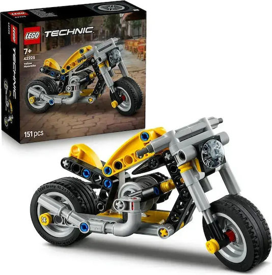 LEGO Lego Technik Gelber Motorroller Für 7+ Jahre 151 Stück
