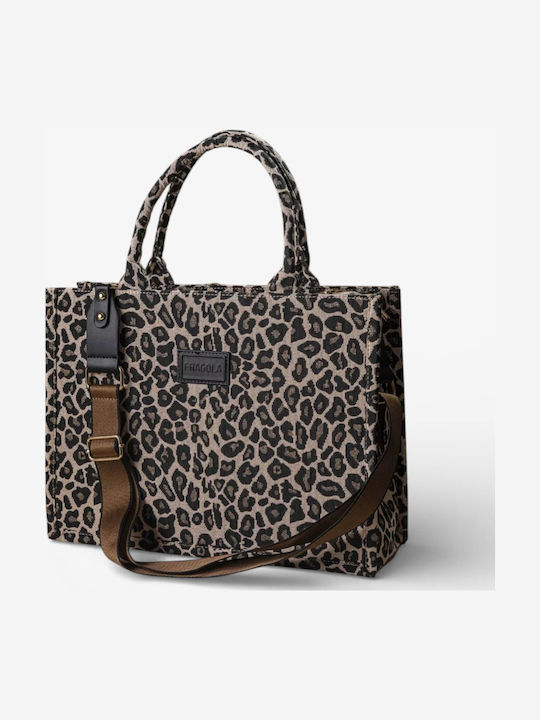 Stoff Damen Handtasche Handtasche Blau