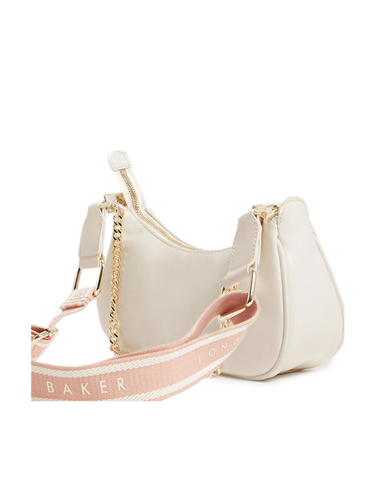 Ted Baker Дамска Чанта От Естествена Кожа С Уебинг