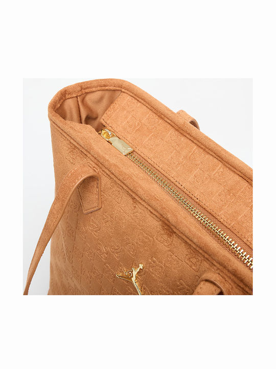Women's Brown Tote Handbag
