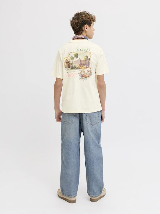 Kinder-T-Shirt Beige