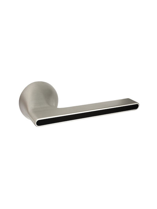 Türgriffe Rosette Zb Yalis 84266 Matt Inox Matt Schwarz Klammer WC Paar