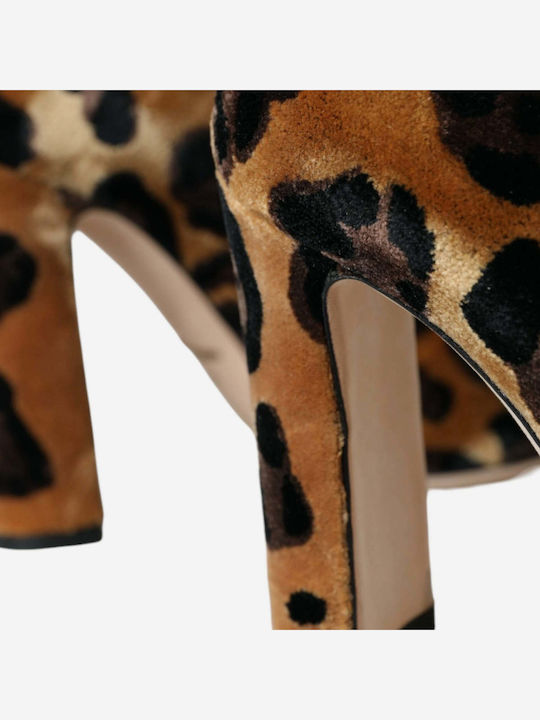 Dolce & Gabbana Brown Ankle Boots