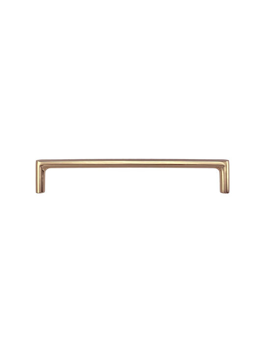 Viefe Mâner Mobilier din Metal în Culoare Auriu 168mm (Distanța între Centre 160mm) 0487160Z07 1buc