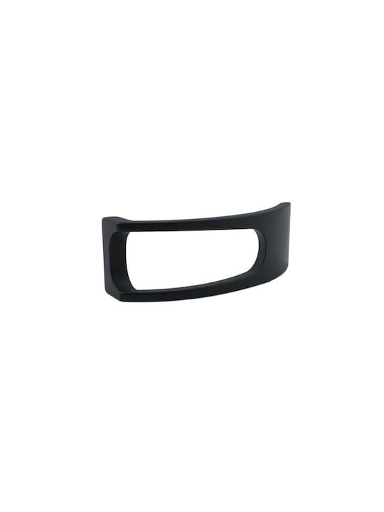 Pamar Handgriff Möbelgriff aus Zamak in Schwarz Farbe 137mm (Zentrenabstand 128mm) 295038 1Stück