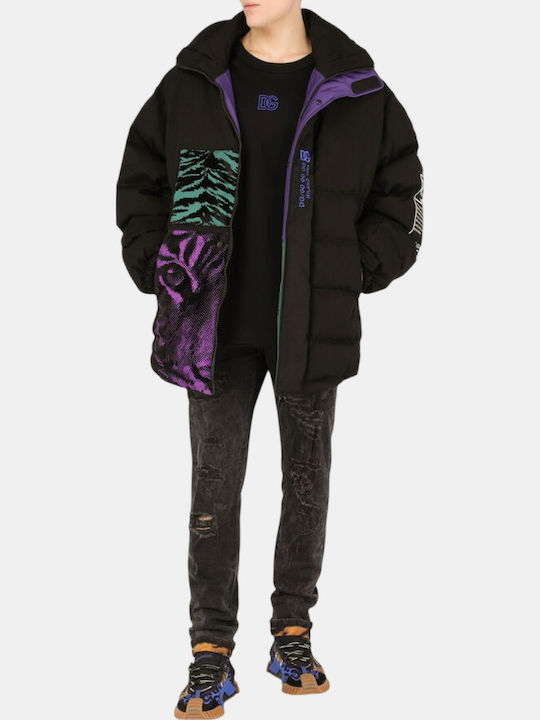 Dolce & Gabbana Мъжко Яке Puffer Черно