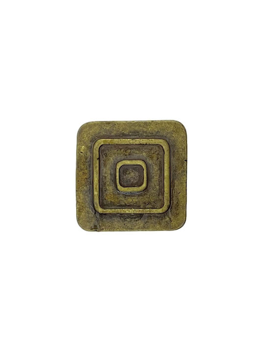 Herrajes Palencia Antik Knopf Möbelgriff aus Metallisch in Gold Farbe 410341 1Stück