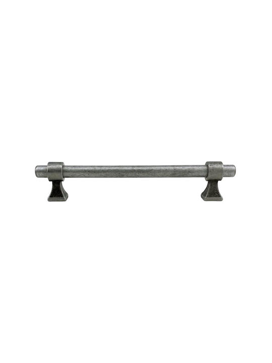 Herrajes Palencia Handgriff Möbelgriff aus Metallisch in Silber Farbe 128mm 326927 1Stück