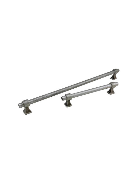 Herrajes Palencia Handgriff Möbelgriff aus Metallisch in Silber Farbe 128mm 326927 1Stück