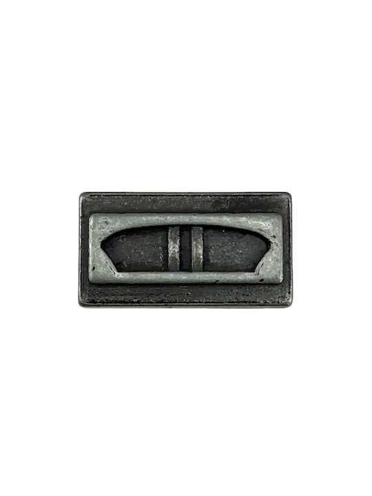 Herrajes Palencia Herrajes Palencia 4795 Antik Knopf Möbelgriff aus Metallisch in Silber Farbe Ø36mm 479550-36-PEWTER 1Stück