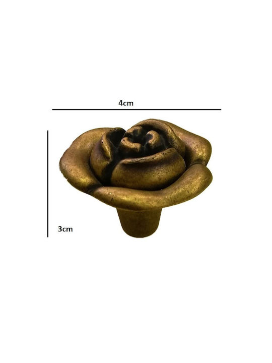 Möbelgriff Besana 2363044 Antik Florence Φ40mm
