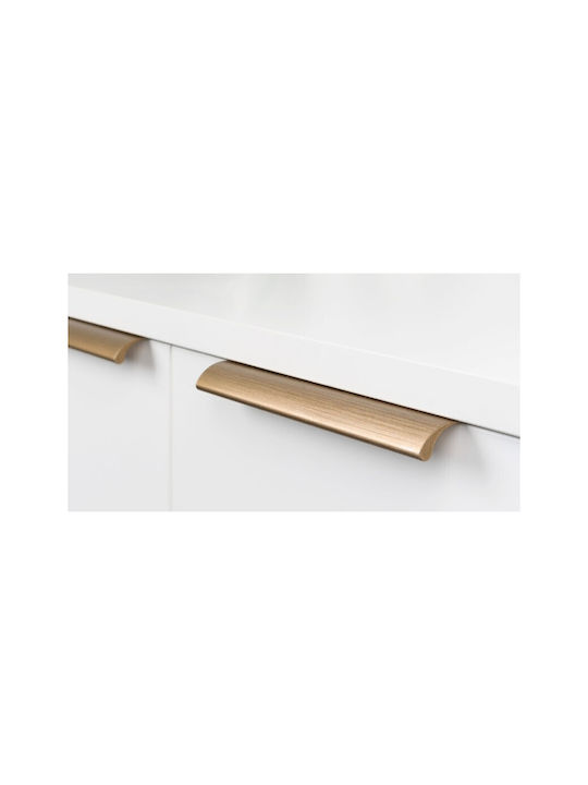 Mâner Pentru Mobilier Șocoro Viefe Ona 0372 L29 Alama Închisă Periată 200mm