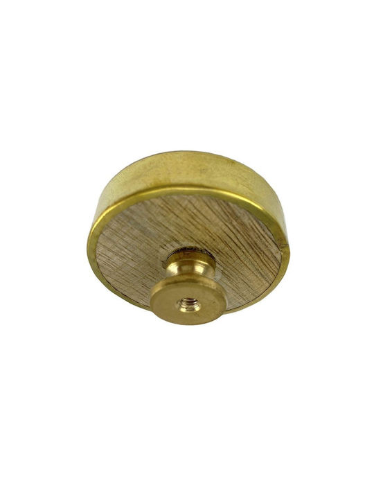 Buton Mobilier Rei E 535 Auriu Antic Φ40mm