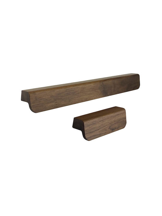 Mâner Pentru Mobilier Viefe Flapp Wood 0613 W17 Nuc 160mm