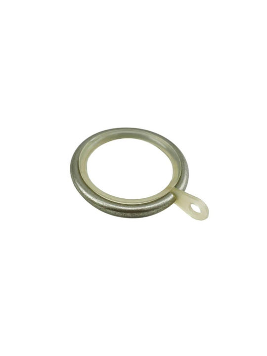 Bară Metalică Pentru Perdele Fs Home A01 Diametru 25mm Mat Nichel Crom Single 160 Cm