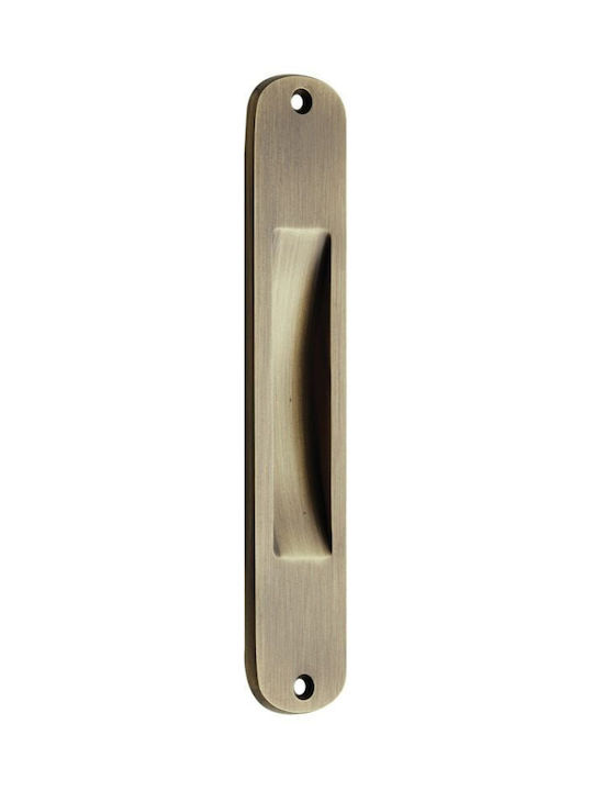Zogometal 219 Mânere Îngropate Pentru Uși Încastrat Bronz 178mm (Centrele Găurilor 162mm) 219