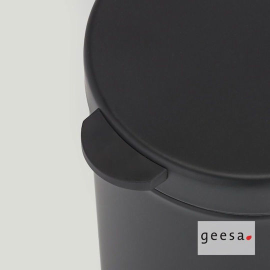 Geesa Hotelia Металик Банята кошче 3лт Черен Geesa Hotelia Металик Банята кошче 3лт Черен
