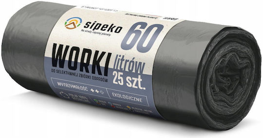 EcoStrong Sacuri De Gunoi Capacitate 60lt 72x60cm Galbene
